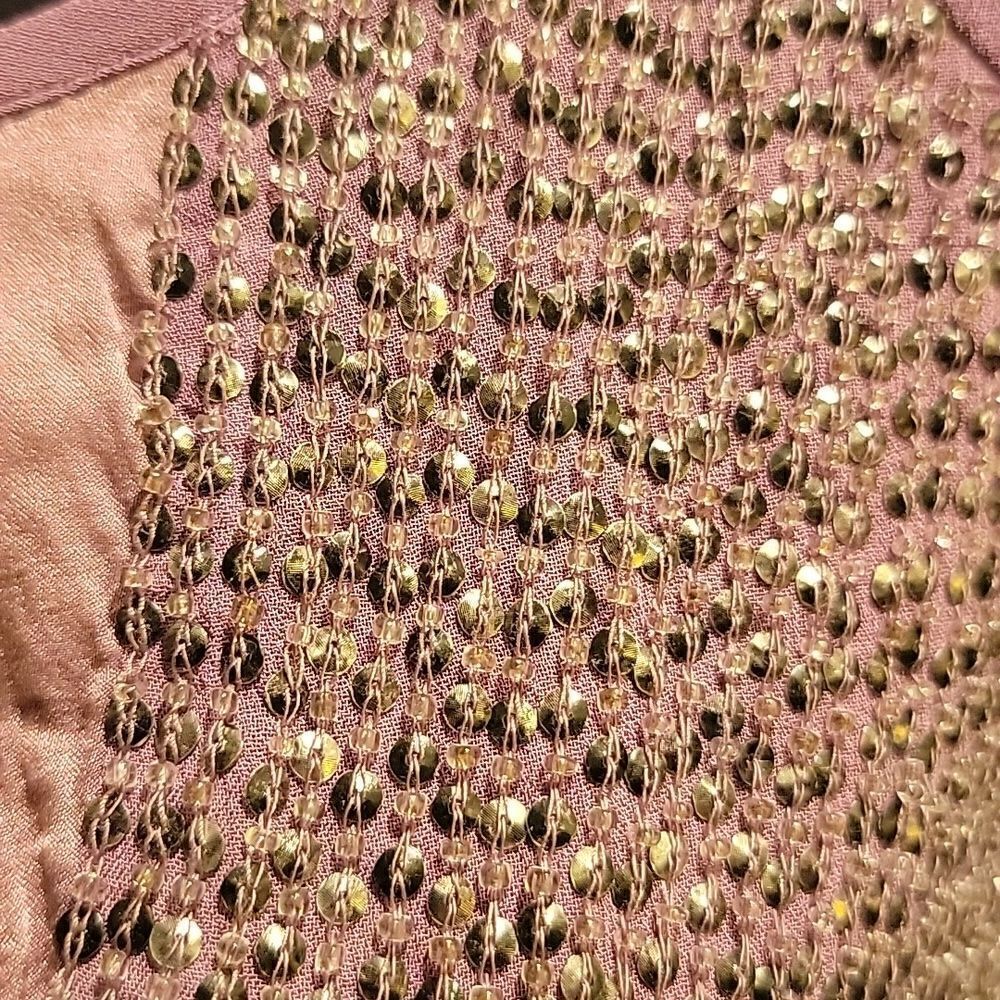 MLV purple sequin top sz M - Picture 10 of 10